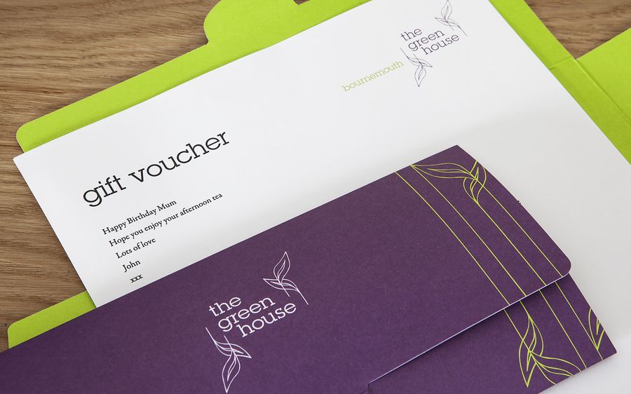 Gift Vouchers - The Green House Hotel