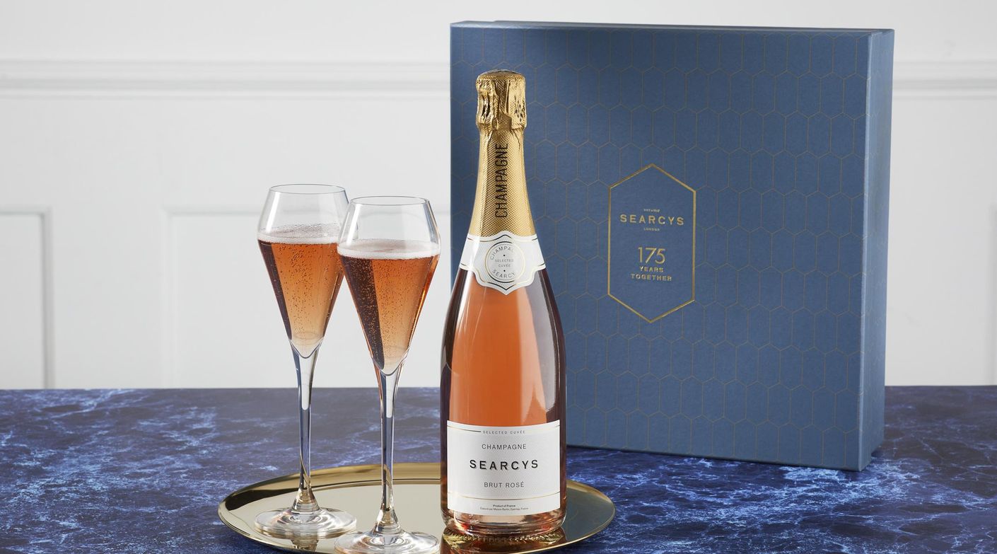 Searcys Selected Cuvée Brut Champagne and Flute Gift Set Searcys