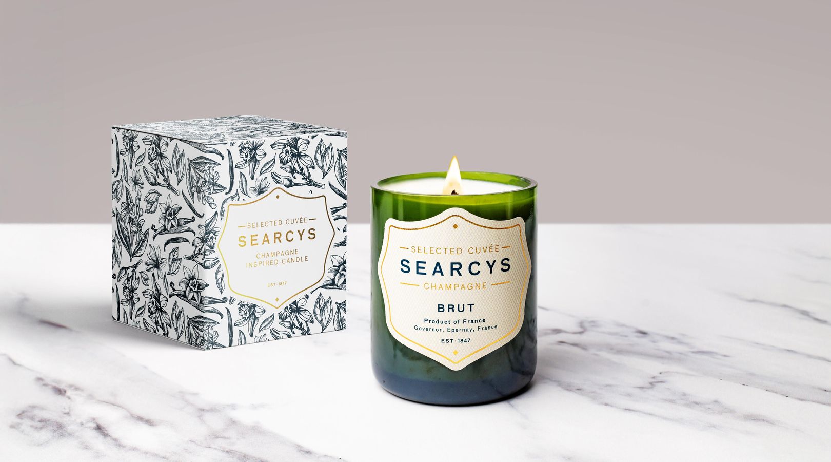Vitality Wellness Candle With Grapefruit, Cedar & Musk