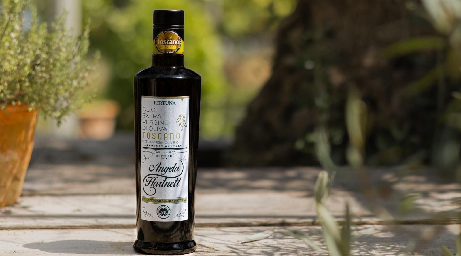 Angela Hartnett's Olive Oil E.V.O. Certified Toscano IGP - Lime Wood